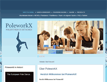 Tablet Screenshot of poleworkx.de